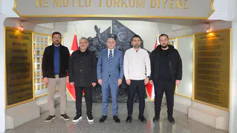 Konyaspor yönetimi Maksut Yüksek'le buluştu