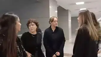 Menajer Ayşe Barım duruşma için adliyede