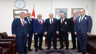 Vali Akın’a “Vergi Haftası” ziyareti