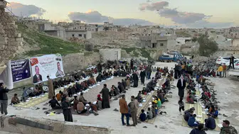 Konya Büyükşehir, Suriye'de iftar sofraları kuruyor