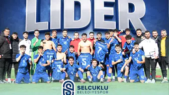 Selçuklu’nun gençleri zirveye oturdu!