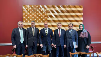 Konya Vekili Altunyaldız, ABD Dışişleri Komitesi Başkanı Mast ile görüştü