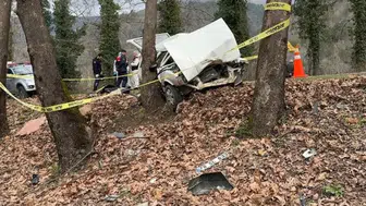 Otomobil ağaca çarptı: 1 ölü