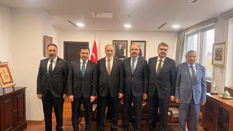 Vekil Erdem ve Konya protokolünden Ankara’da kritik ziyaret
