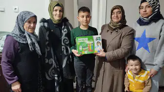 Konyalı kadın Başkan Ramazan'da kapı kapı gezip çocukları mutlu etti!