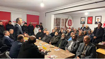 Saadet Partisi Kulu İlçe Teşkilatı İlçe Divan Toplantısı gerçekleştirdi