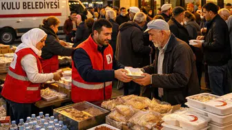 Konya’da Ramazan bereketi paylaşılıyor! Dağıtım yapılacak!