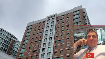 Yangın merdiveninde ölü bulundu