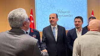 Konya protokolü bayramlaştı