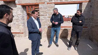 Başkan Kılca, devam eden yatırımları inceledi