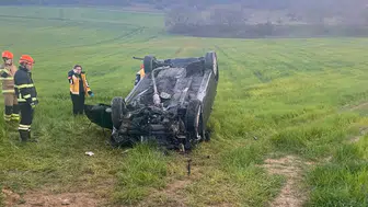 Takla atan otomobilin sürücüsü öldü