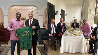 Bakan Bolat, eski Konyasporlu isimle buluştu