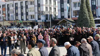 Konya ilçesinde Umre yolcuları kutsal topraklara uğurlandı