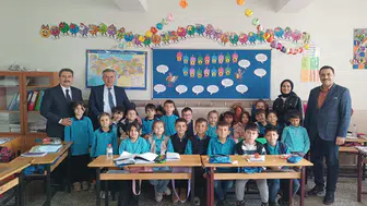 Murat Yiğit, Meram'da okul ziyaretinde bulundu