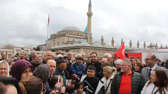 Mevlânâ Meydanı’nda görkemli buluşma! Konya tek yürek oldu