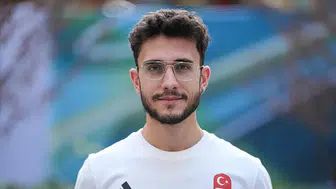 Milli sürat patenci Furkan Akar bronz madalya kazandı