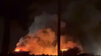 Tavuk kesimhanesinde yangın