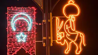 Konya ilçesi bayrama hazır: Şehir rengarenk olacak!