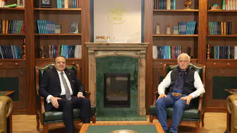 Büyükelçi Bağış’tan NEÜ Rektörü Cem Zorlu’ya ziyaret