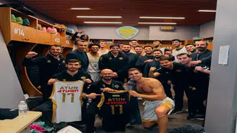 Gerilimli maçta gülen taraf Konya BBSK oldu