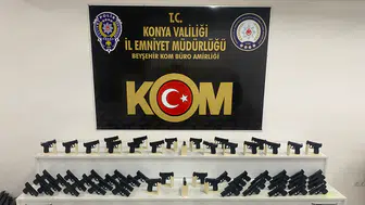 Konya’da silah kaçakçılığına büyük darbe