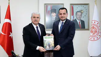 Ülkü Ocakları Konya İl Başkanı Türkoğlu’ndan Vali Akın’a ziyaret