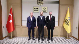 Konya ilçelerine yeni yatırımlar görüşüldü: Başkan Altay tek tek başkanları ağırladı!