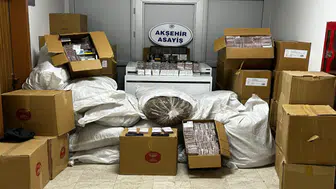 Konya'da kaçakçılık operasyonunda bir şüpheli tutuklandı