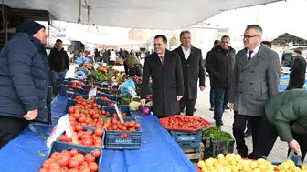 Konya Milletvekili Altunyaldız ve Başkan Ustaoğlu esnafın nabzını tuttu