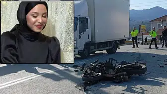 Motosikletiyle kaza yapan Goncagül öldü