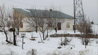 Konya'da kar yağışı sonrası görsel şölen oluştu!