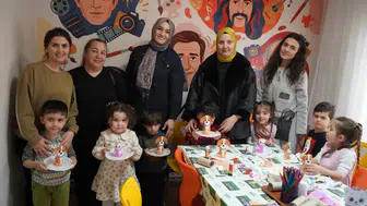 Konya'da hafta sonu eğlencesi: Minik kalpler kahkahayla buluştu