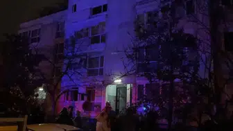 4 katlı binada yangın