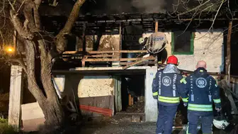 Yaşlı adam evinde çıkan yangında öldü