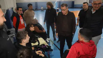 Genç sporcular taleplerini Konya İl Müdürüne anlattı