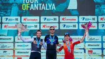 Konyalı pedal Antalya’da fırtına gibi esti!