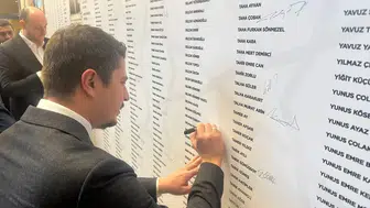 Konya Vekili Özboyacı önemli buluşmada imzasını attı