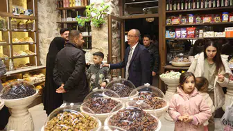 Başkan Kavuş, Bedesten’de bayram coşkusuna ortak oldu