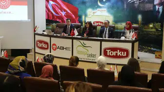 Konya'nın kadın Vali Yardımcısı Konya Şeker çalışanlarıyla buluştu!