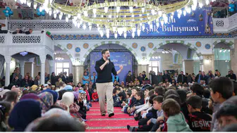 Selçuklu’da çocukları sevindiren buluşma