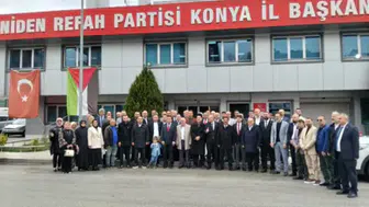 Yeniden Refah Partisi Konya teşkilatı bayramlaştı