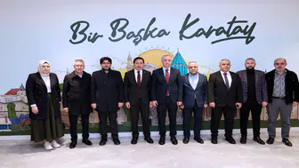 Ak Parti Heyeti 'nden Karatay’a ziyaret