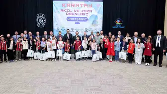 AKIL VE ZEKÂ OYUNLARINDA ÇİFTE İLÇE BİRİNCİLİĞİ