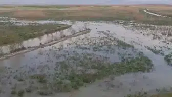 Akşehir Gölü yeniden suyla buluştu