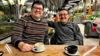 Akif Solak ile Esat Çağla kahve sohbetinde