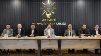 AK Parti Konya’da kritik toplantı: Gündem masaya yatırıldı