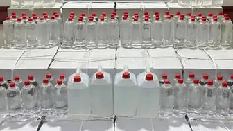 232 bin 442 litre sahte içki ele geçirildi