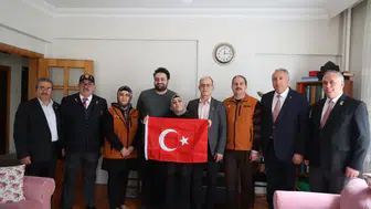 Konya Büyükşehir'den şehit ailelerine vefa ziyareti