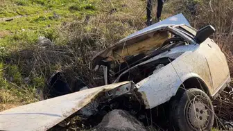 Konya'da araç şarampole uçtu: 1 kişi öldü!