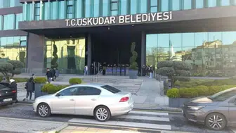 Üsküdar Belediyesi'ne operasyon